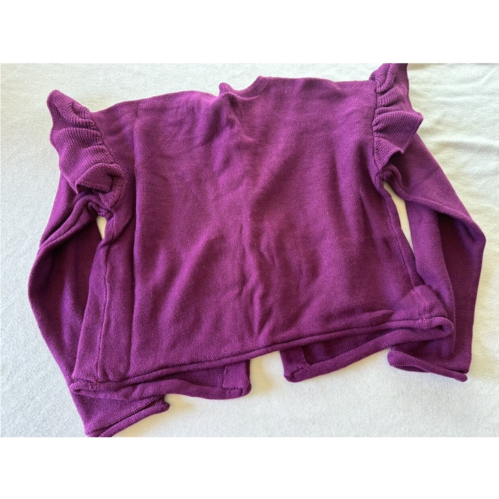 Tea Collection Ruffle Cardigan - Picture 3 of 4